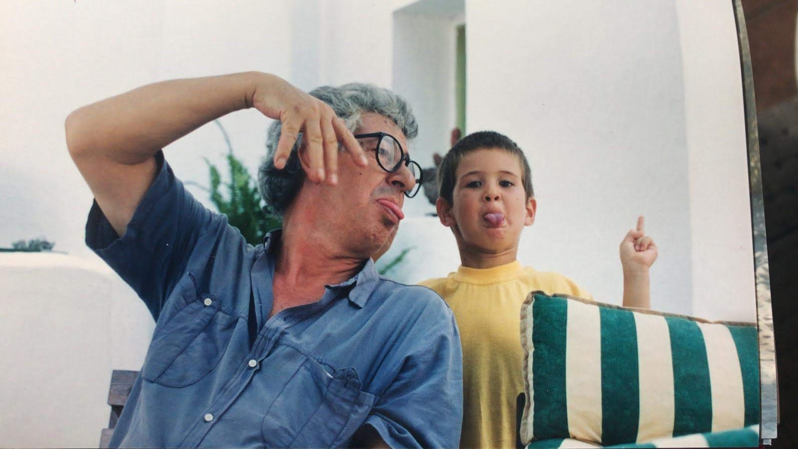 Young Ivo and granpa